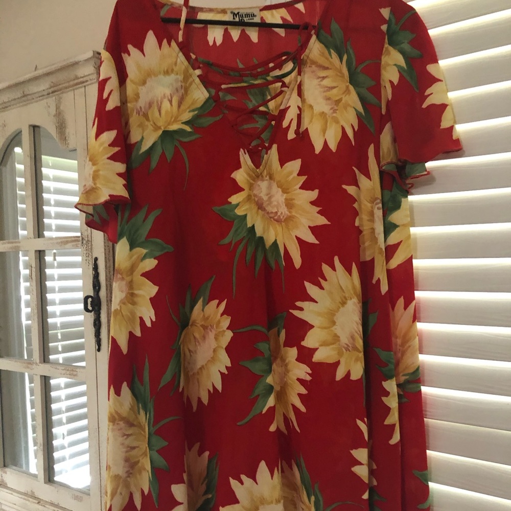 Lace up Mumu Kylie dress